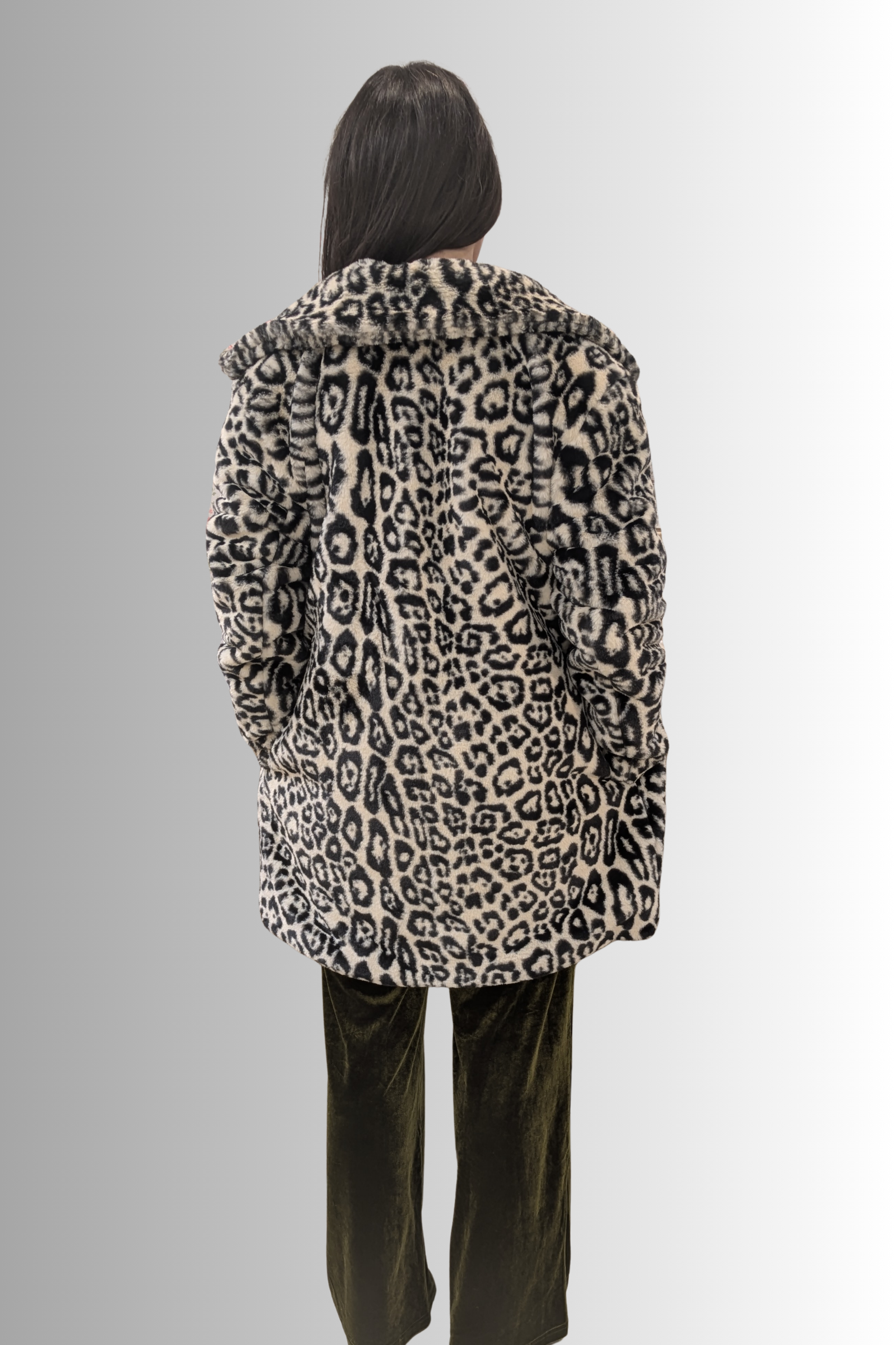 Cappotto animalier effetto pelliccia – Compañía Fantástica