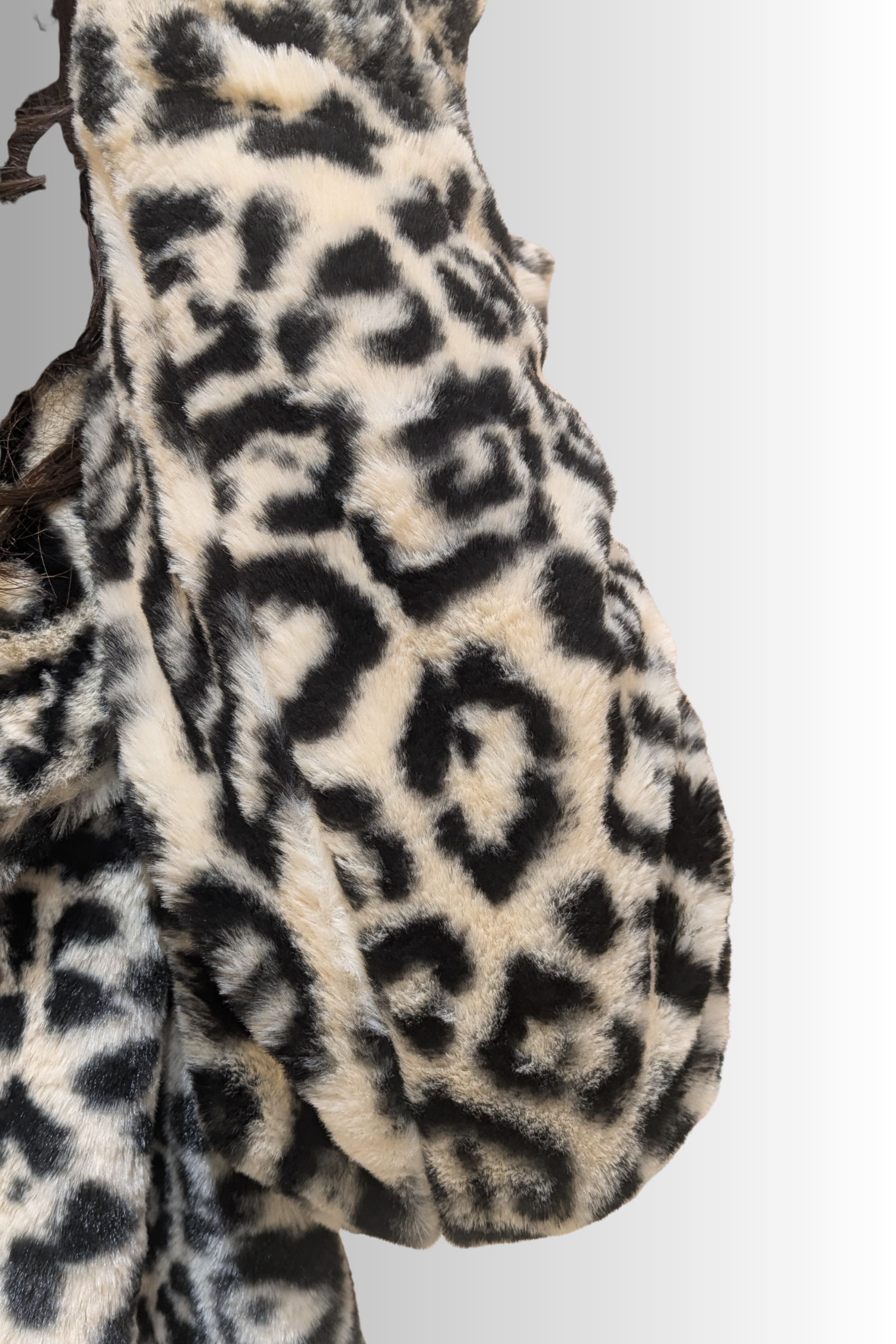Cappotto animalier effetto pelliccia – Compañía Fantástica