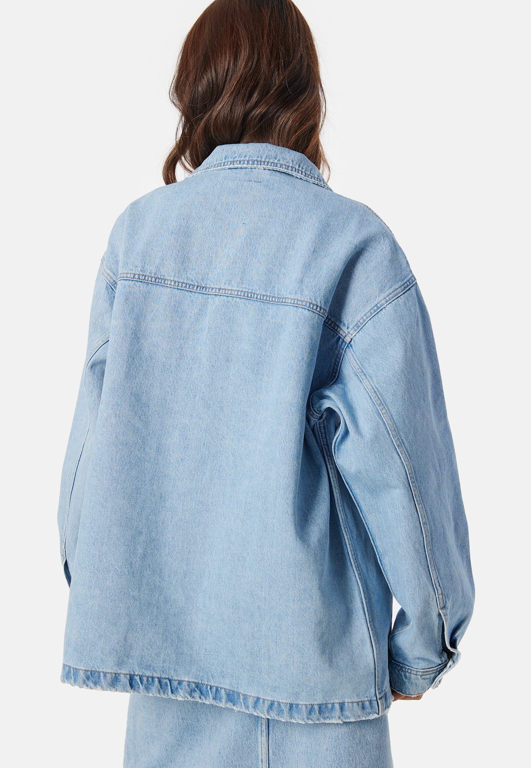 GIACCA IN DENIM OVERSIZE