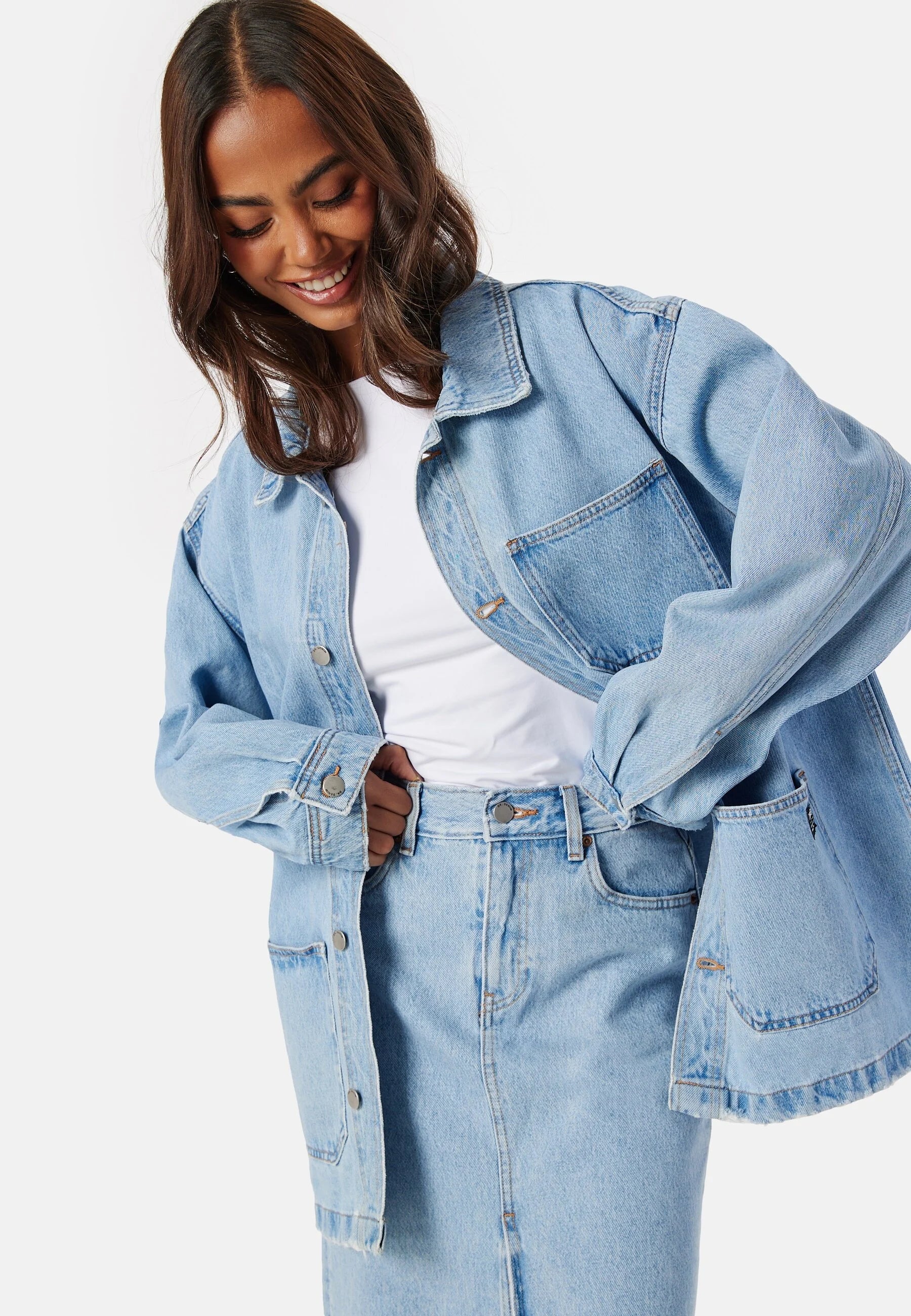 GIACCA IN DENIM OVERSIZE