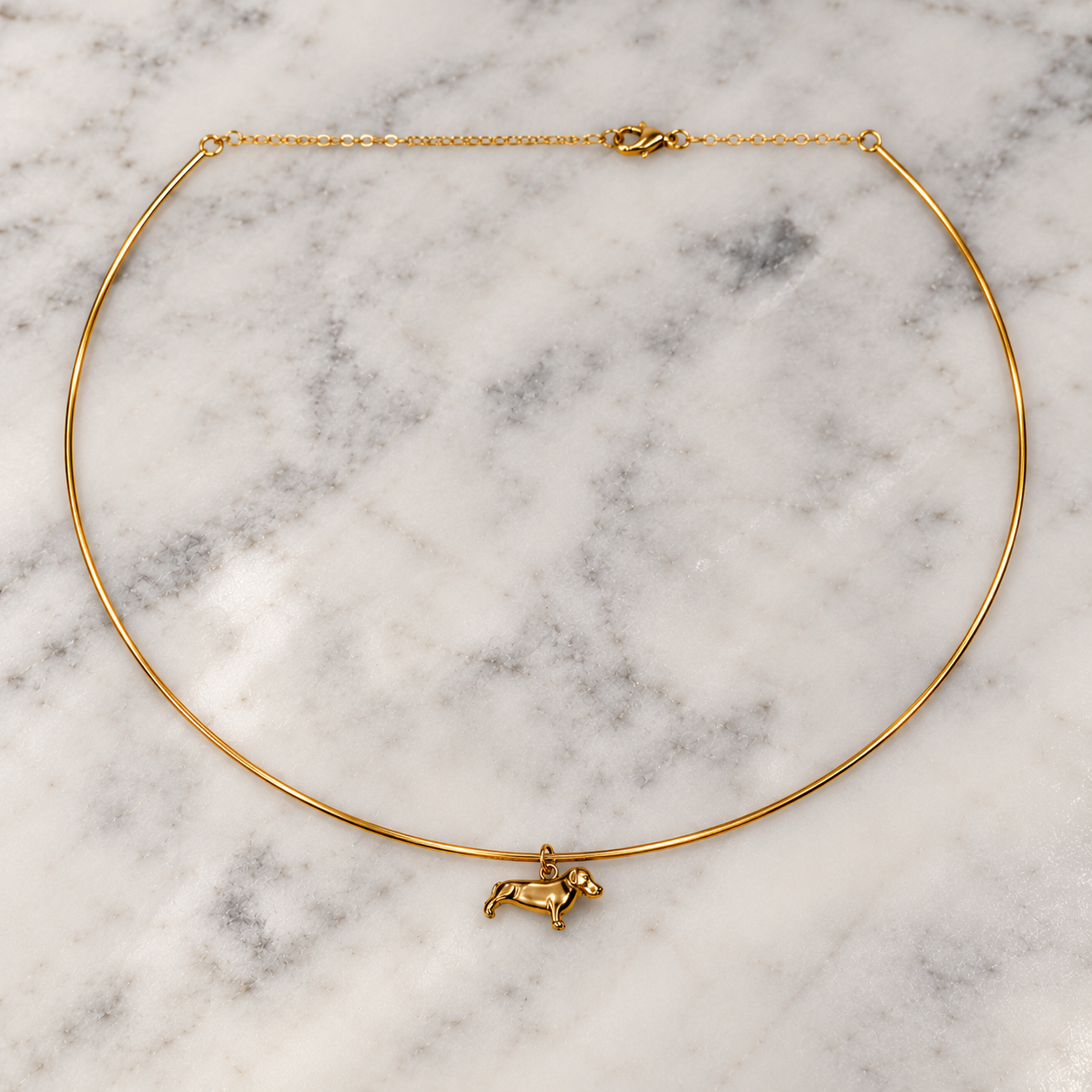 COLLANA RIGIDA BASSOTTO