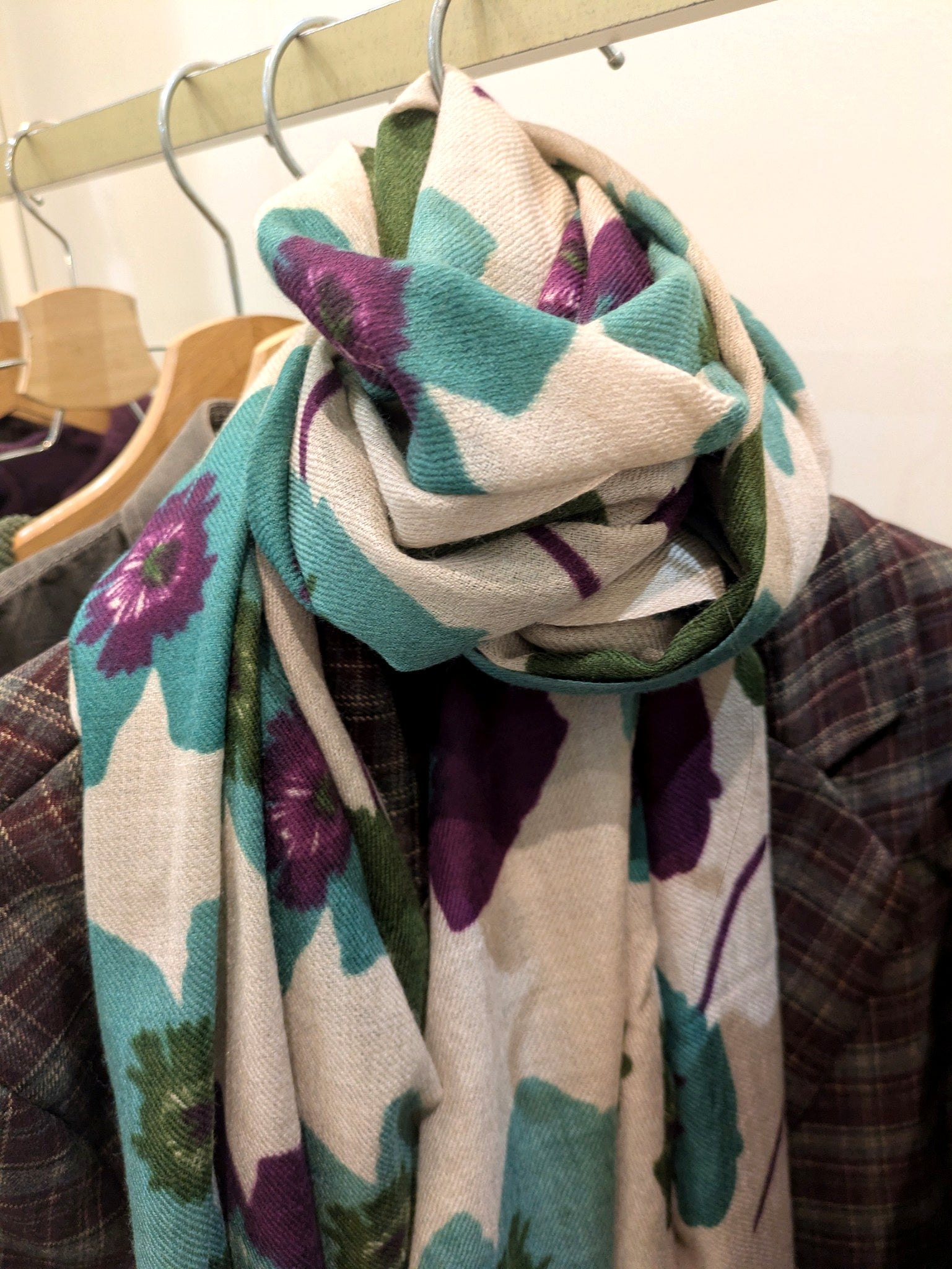 SCIARPA IN 100% CASHMERE FANTASIA