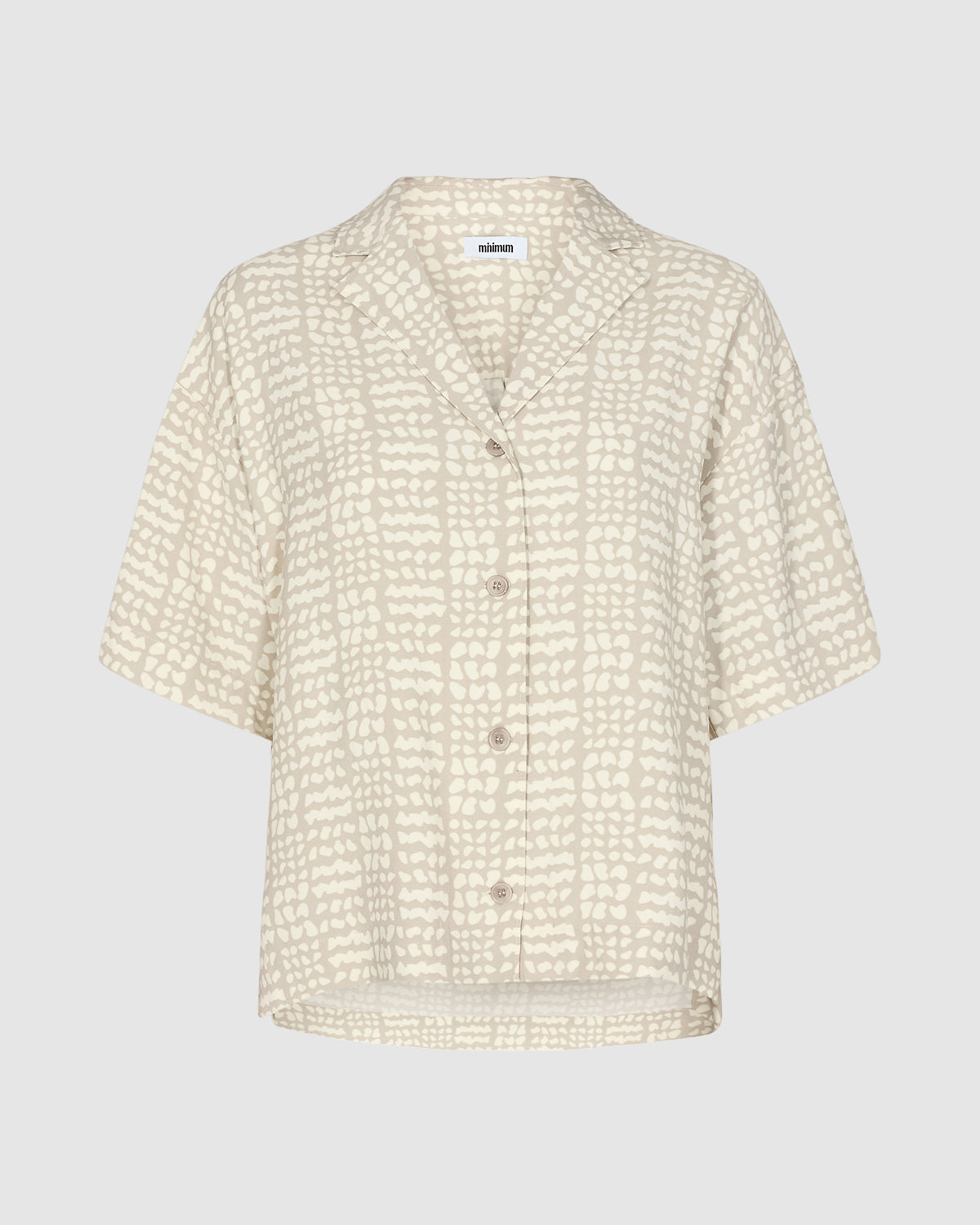 CAMICIA AMPIA FANTASIA SABBIA