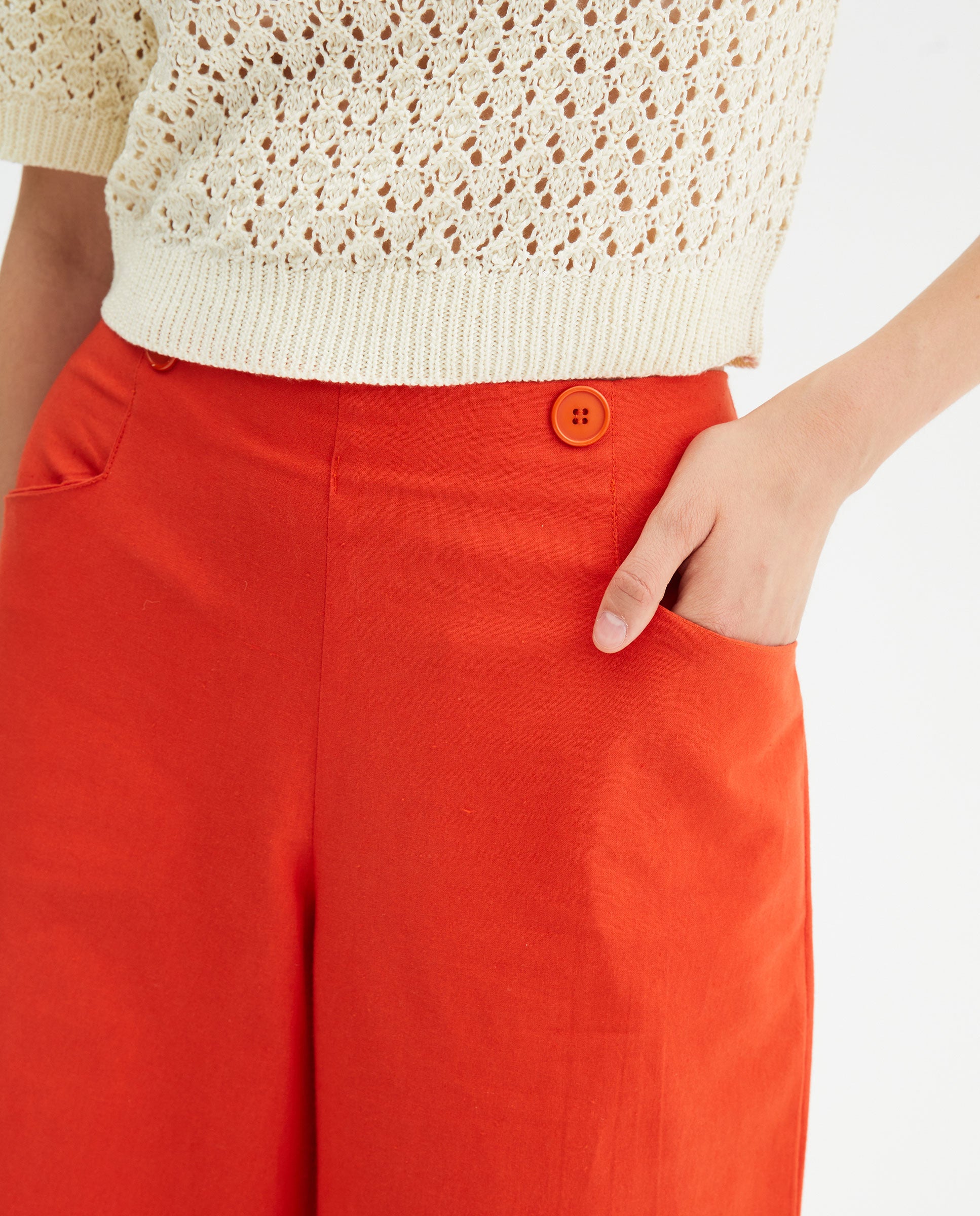 PANTALONE ROSSO