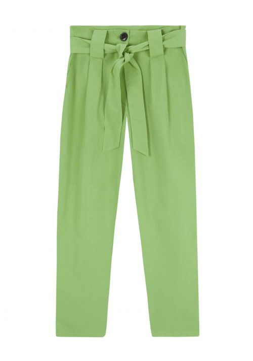 PANTALONI VERDI IN COTONE