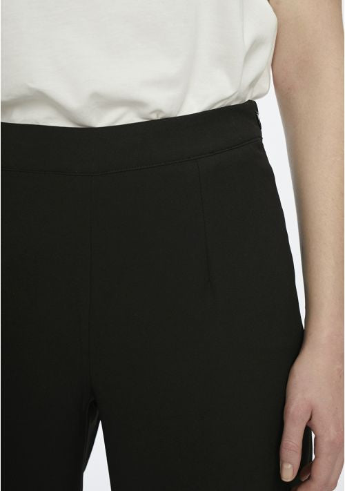 PANTALONI DRITTI LISCI NERI