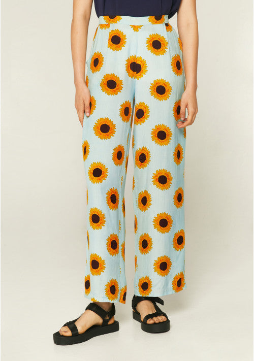 PANTALONI CON GIRASOLI
